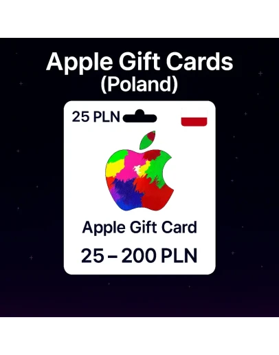 Apple Gift Cards (Польша) 25200 PLN Коды пополнения