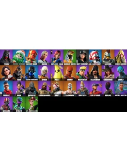 FORTNITE33+ ОБЛИЦОВ АККАУНТ OG DIRE RAGNAROK+ ПОЧТА