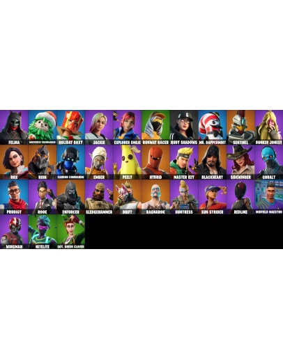 FORTNITE33+ ОБЛИЦОВ АККАУНТ OG DIRE RAGNAROK+ ПОЧТА