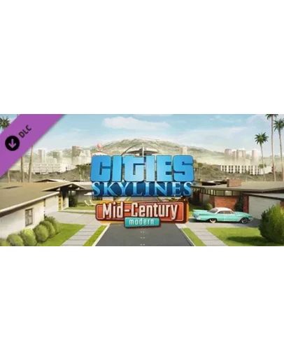 Cities: Skylines - Content Creator Pack: Mid-Century Mo