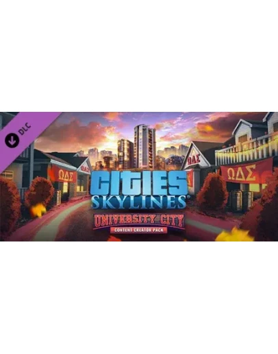 Cities: Skylines - Content Creator Pack: University Cit