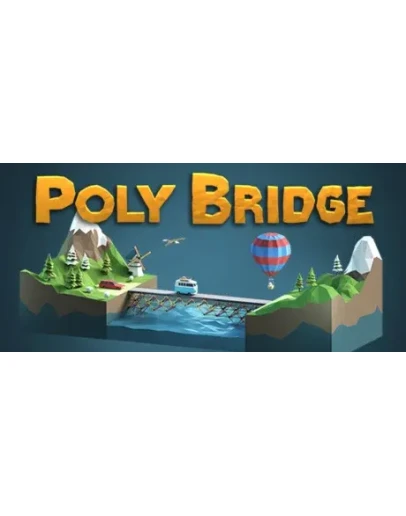 Poly Bridge * STEAM РОССИЯ АВТОДОСТАВКА 0 КАРТЫ