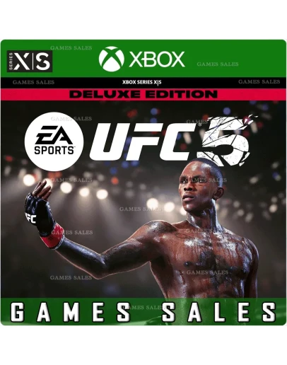 UFC 5 DELUXE EDITIONXBOX SERIES XSКЛЮЧ