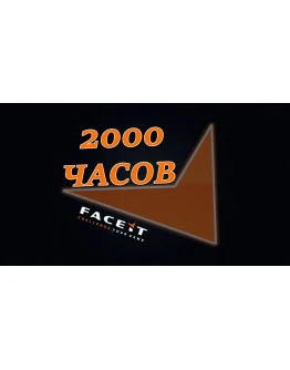 2000 часов в CS:GOГОТОВ К FACEITПОЧТА