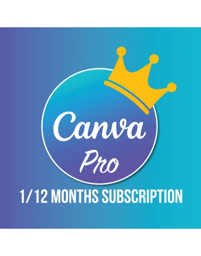 Canva Pro Edu to your own account 1/12 months