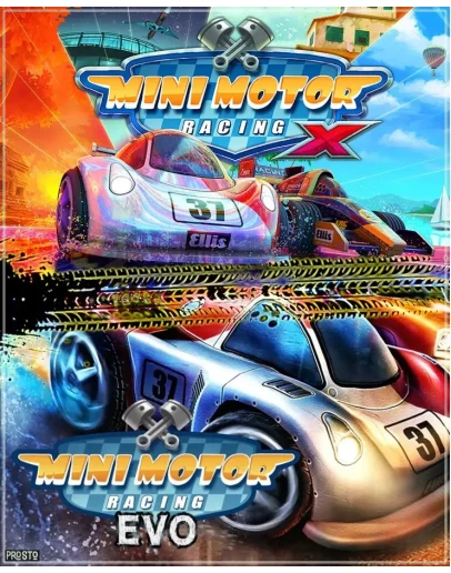 Mini Motor Racing X + Mini Motor Racing EVO STEAM KEY
