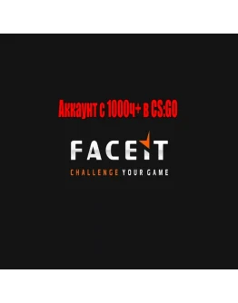 CS:GO 1000+ часов под FACEIT ПОЛНЫЙ ДОСТУП 0