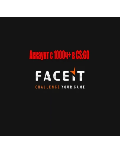 CS:GO 1000+ часов под FACEIT ПОЛНЫЙ ДОСТУП 0