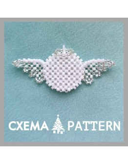 Схема для бисера: Ангел RUEN