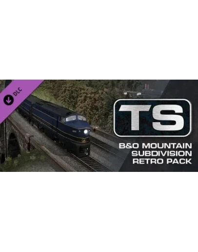 B&ampO Mountain Subdivision Retro Pack Add-On DLC