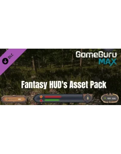 GameGuru MAX Fantasy Assets Pack - HUD's DLC