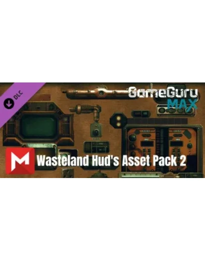 GameGuru MAX Wasteland Asset Pack - HUD's Volume 2 DLC