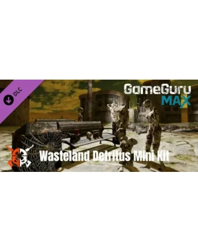 GameGuru MAX Wasteland Mini Kit - Detritus DLC