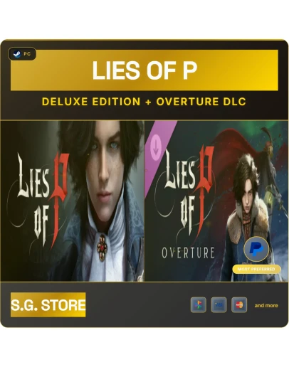 Lies of P - Deluxe Edition + Overture DLC Steam