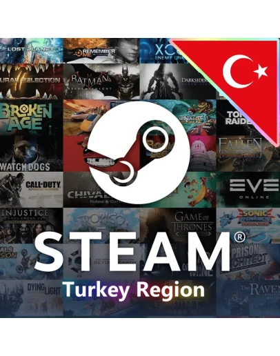 НОВЫЙ АККАУНТ STEAM ТУРЦИЯ