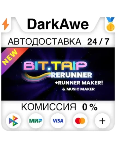 BIT.TRIP RERUNNER STEAMRU АВТОДОСТАВКА 0