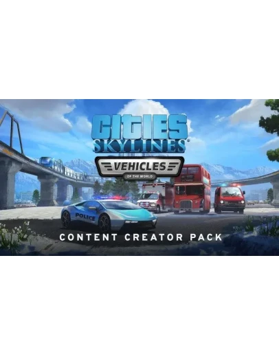Cities Skylines Content Pack Vehicles of the World стим