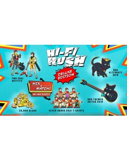 Hi-Fi RUSH Deluxe Edition XBOX Series XS +PC КЛЮЧ