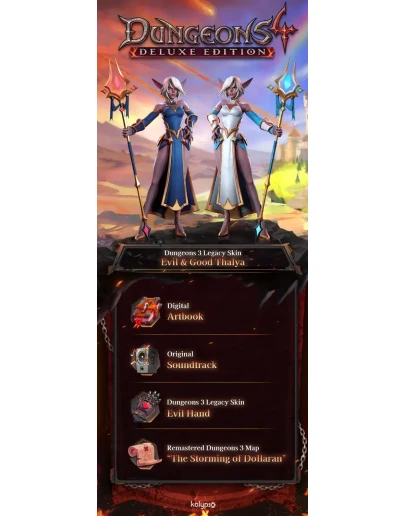 Dungeons 4 - Deluxe Edition STEAM GIFT РФ/МИР