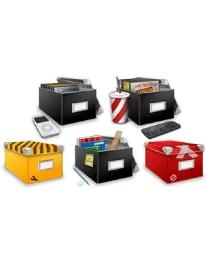 Коллекция иконок Boxes + БОНУС