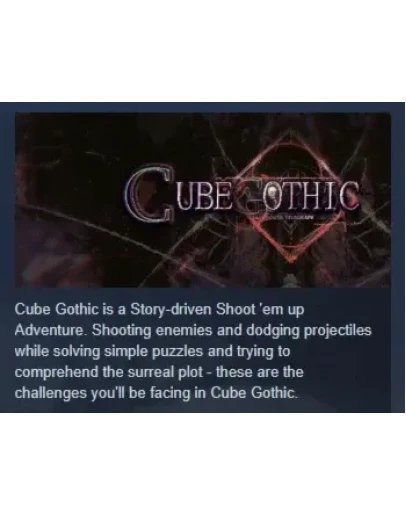 Cube Gothic АВТОДОСТАВКА STEAM GIFT РОССИЯ