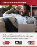 McAfee Total Protection 2025 Antivirus 2 Years 1 Device