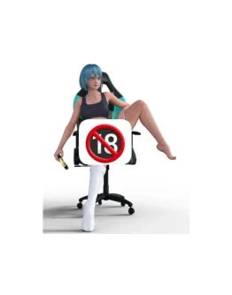 ДЕВУШКА ГЕЙМЕР: ПРОВЕРЕН И ГОТОВ К 3D ПЕЧАТИ