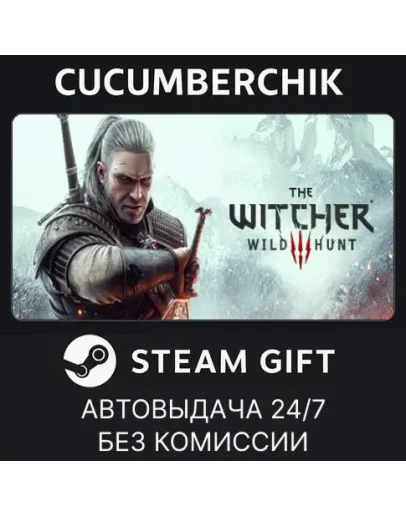 The Witcher 3: Wild HuntSTEAM GIFT AUTORU+МИР