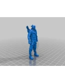 HANZO OVERWATCH: ПРОВЕРЕН И ГОТОВ К 3D ПЕЧАТИ