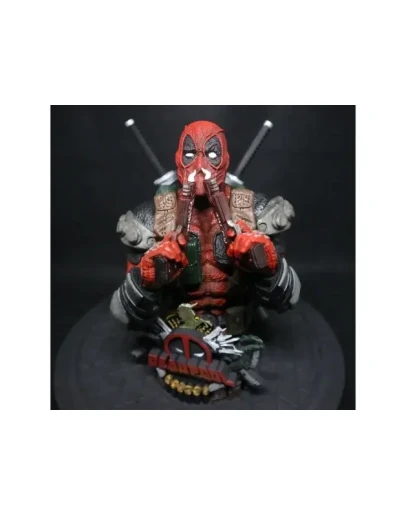 MARVEL DEADPOOL BUST: ПРОВЕРЕН И ГОТОВ К 3D ПЕЧАТИ