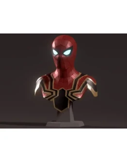 IRON SPIDER BUST: ПРОВЕРЕН И ГОТОВ К 3D ПЕЧАТИ