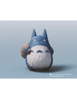 MEDIUM TOTORO: ПРОВЕРЕН И ГОТОВ К 3D ПЕЧАТИ