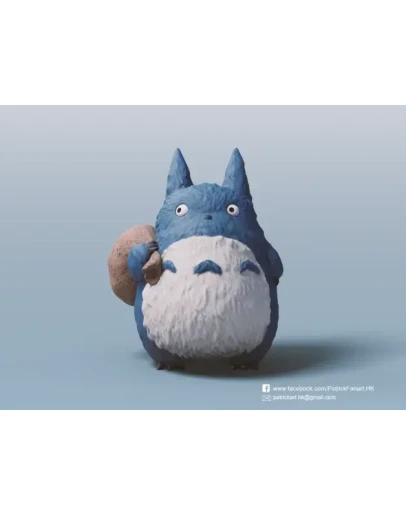 MEDIUM TOTORO: ПРОВЕРЕН И ГОТОВ К 3D ПЕЧАТИ