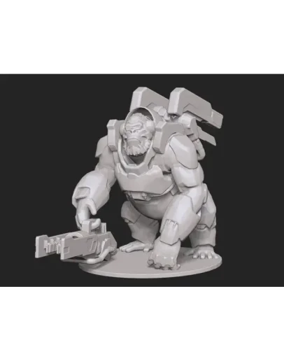 WINSTON OVERWATCH: ПРОВЕРЕН И ГОТОВ К 3D ПЕЧАТИ