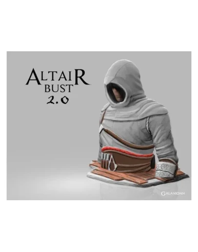 ALTAIR BUST: ПРОВЕРЕН И ГОТОВ К 3D ПЕЧАТИ