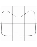 HYUNDAI GRANDEUR 2012-16 Лекала автоковриков