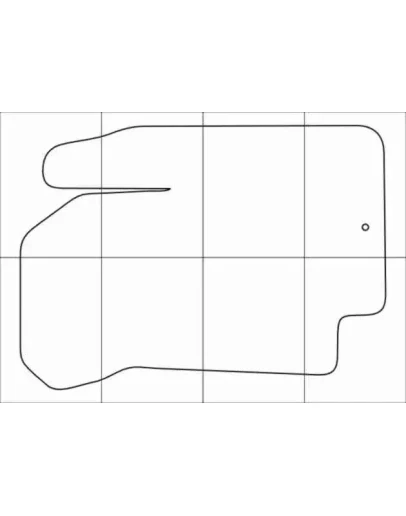 HYUNDAI I 20 2009-14 Лекала автоковриков