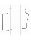 HYUNDAI I 20 2009-14 Лекала автоковриков