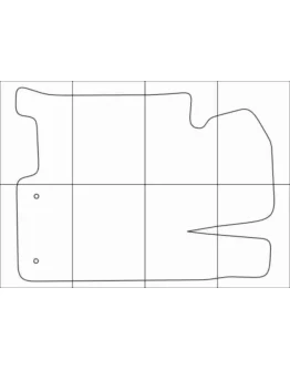 HYUNDAI I 40 2012-- Лекала автоковриков