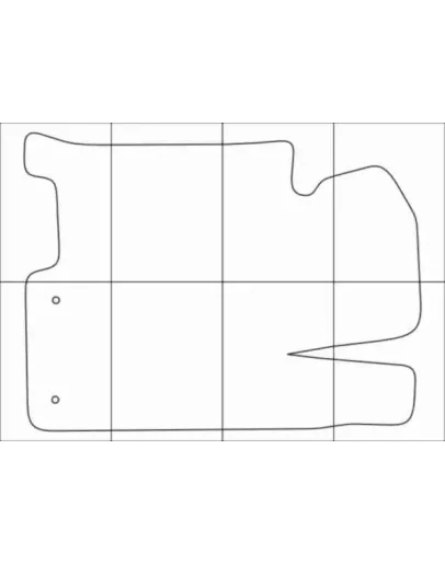 HYUNDAI I 40 2012-- Лекала автоковриков
