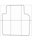 HYUNDAI I 40 2012-- Лекала автоковриков