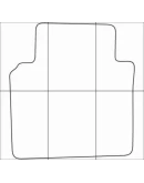 HYUNDAI I 40 2012-- Лекала автоковриков