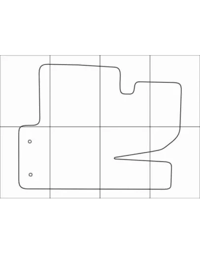 HYUNDAI IX 35 2010-15 Лекала автоковриков