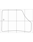 HYUNDAI IX 55 2009-- Лекала автоковриков