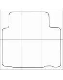 HYUNDAI IX 55 2009-- Лекала автоковриков