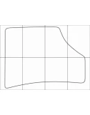 HYUNDAI SANTA FE 2006-2010 Лекала автоковриков HYUNDAI SANTA FE 2006-2010 Лекала автоковриков