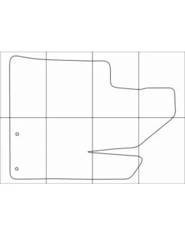 HYUNDAI SANTA FE 2010-2012 Лекала автоковриков