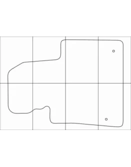 HYUNDAI SANTA FE 2012-18 Лекала автоковриков