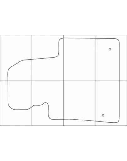 HYUNDAI SANTA FE 2012-18 Лекала автоковриков