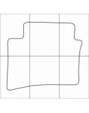 HYUNDAI SOLARIS 2010-- Лекала автоковриков